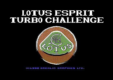 Lotus Esprit Turbo Challenge screenshot 2 for Commodore 64